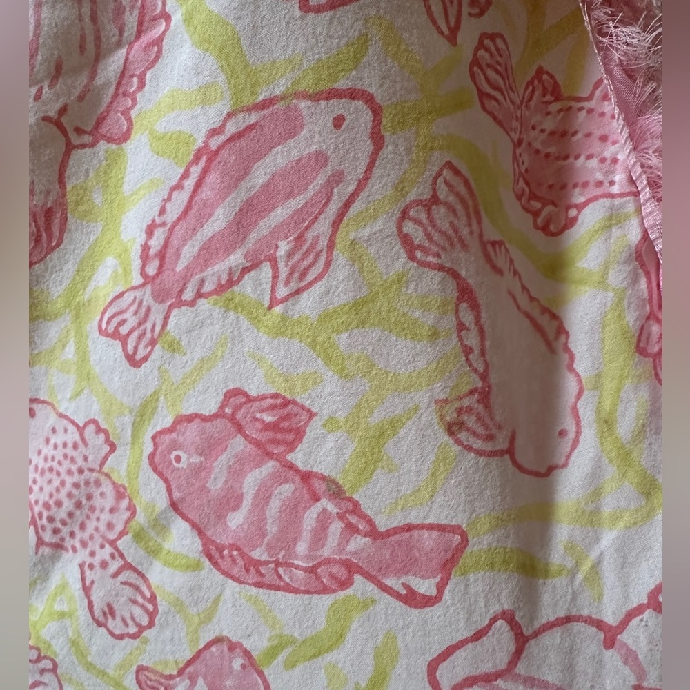 Mary Marshmallow Snappy Turtle Beach Cover-Up. Small - Picture 5 of 6